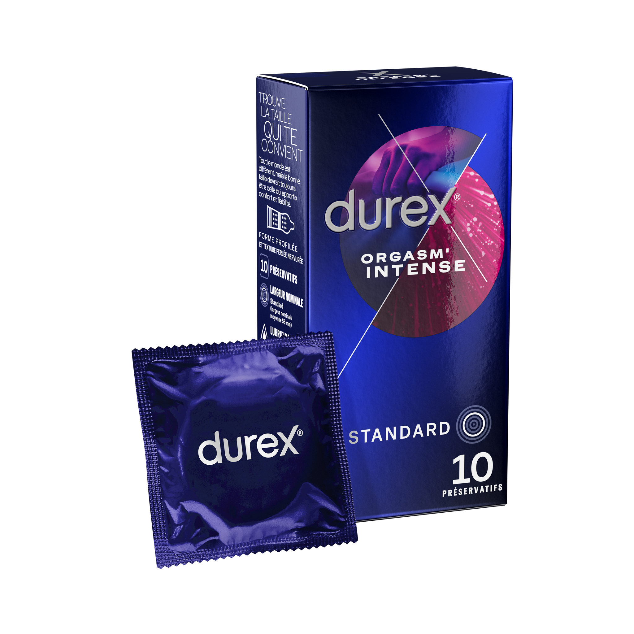 Préservatifs Durex<br>Orgasm'Intense