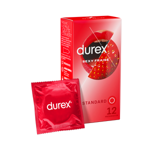 Préservatifs Durex<br>Sexy Fraise